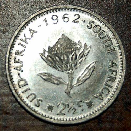 ***1962 / 2 1/2c - RSA*** - UNC, (Good Offer)