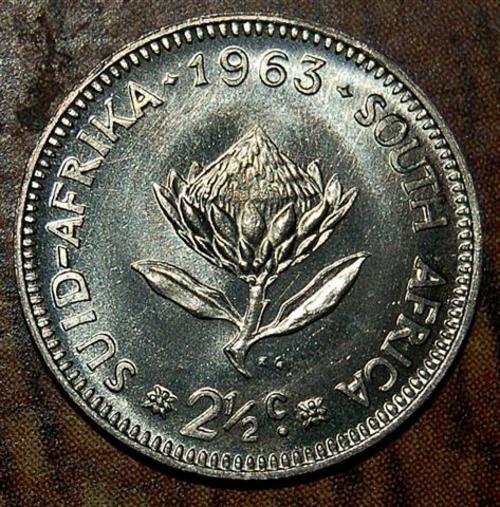 ***1963 / 2 1/2c - RSA*** - UNC, (Good Offer)