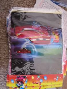 cars lightning mcqueen KIDS PARTY loot bags / party packs (10)
