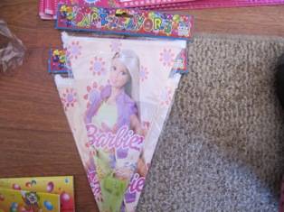 barbie kids PARTY banner