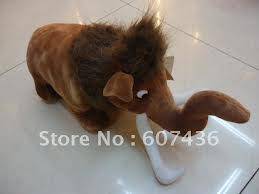 ICE AGE SOFT TOY -   +-28CM - mammoth