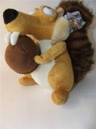ICE AGE SOFT TOY +-24CM squirell