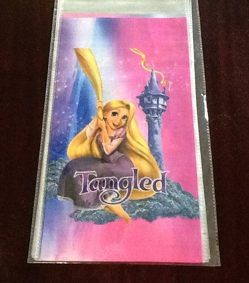 Tangled / rapunzel cellophane PARTY PACKS / SWEET BAGS (10)