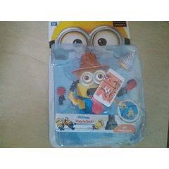 despicable me minions plastic toys- sounds, scream 12cm - work for cake toppers also