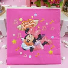 Minnie mouse SERVIETTES (20) - kids parties