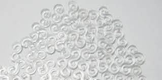 Rainbow loom bands - make your own bracelets  - s clips - +- 50 clips per pack