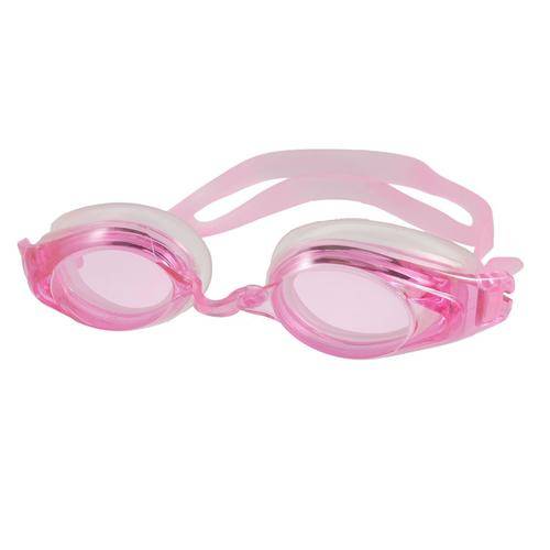 Swimming Goggles for kids - anti fog - silicone strap - pink