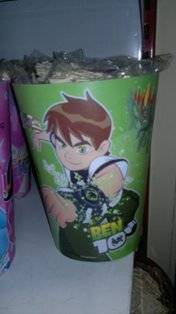 KIDS CHARACTER DUSTBINS/ BUCKETS BEN10