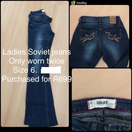 Ladies Soviet bootleg jeans - size 6