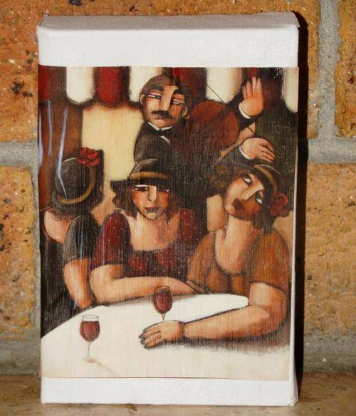 NEW!!! Fat ladies on canvas