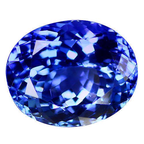 3.95ct TANZANITE - INTENSE Violetish Blue Est. Retail : R47 200