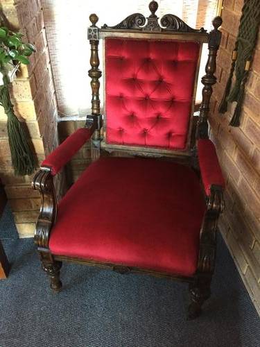 Old Chair on wheels