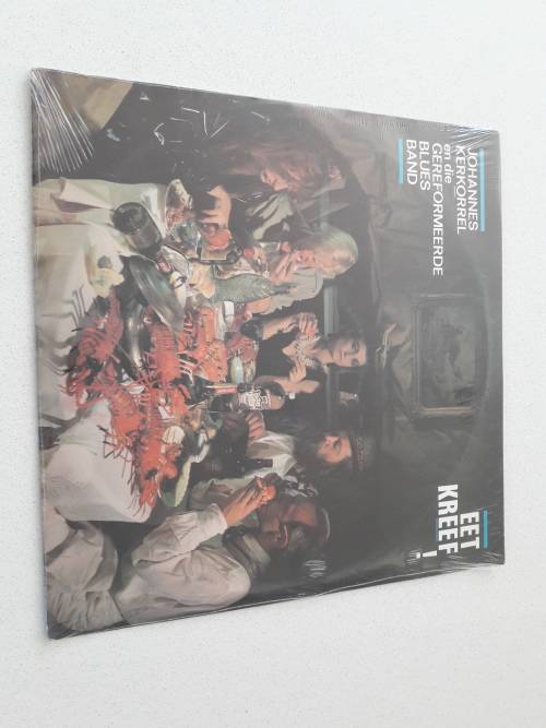 Johannes Kerkorrel En Die Gereformeerde Blues Band - Eet Kreef! Sealed LP