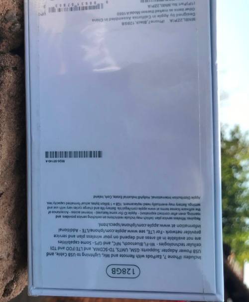 iPhone 7 || 128GB || Jet Black || BRAND NEW BOXED - See Pics