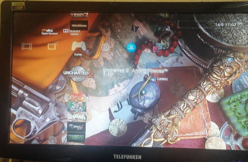 PS3 (HEN) INCLUDING 15 GAMES GTA V,UNCHARTED 2,FIFA19 and WWE 2K15 TO NAME A FEW.