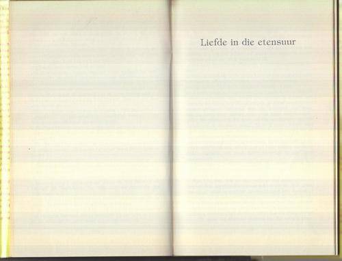 Liefde in die Etensuur - Konsalik