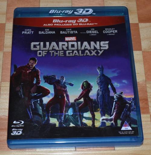 Guardians of the Galaxy (3D+2D Blu Ray)