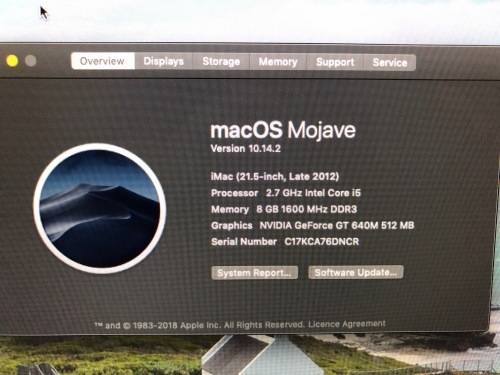 iMac 21.5 Slim