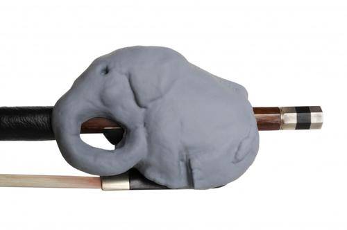 CelloPhant Bow-Hold Buddy Classic Grey