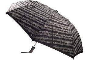 Umbrella Sheet Music Design (Black)