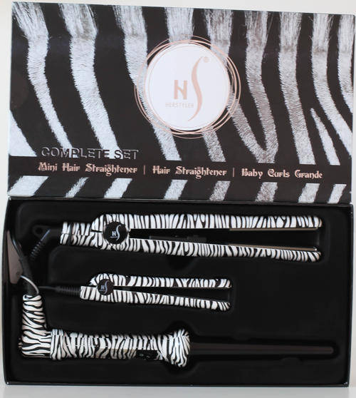 HerStyler 3 Piece Zebra Tattoo Set