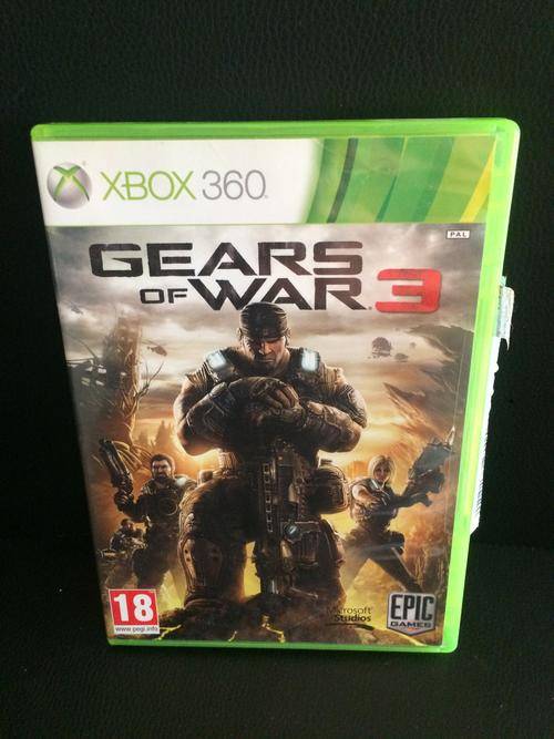 GEARS OF WAR 3 XBOX 360 ORIGINAL