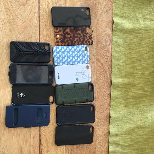 Pile o' iPhone 5/5S covers