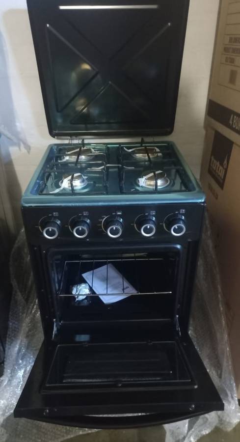 4 Burner Gas Stove with Gas Oven