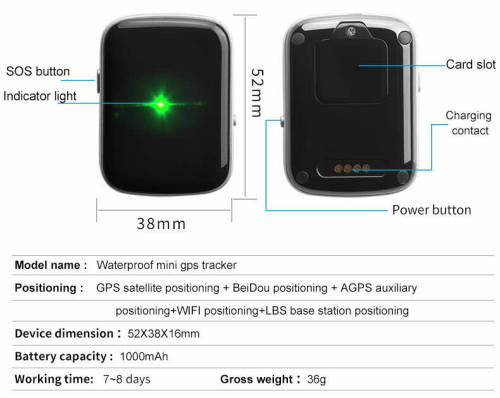 Mini Mobile GPS Tracker