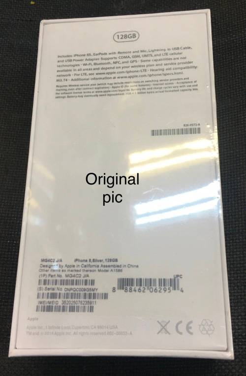 IPHONE 6- 128GB!!! Silver !!! BRAND NEW ( SEALED BOX )