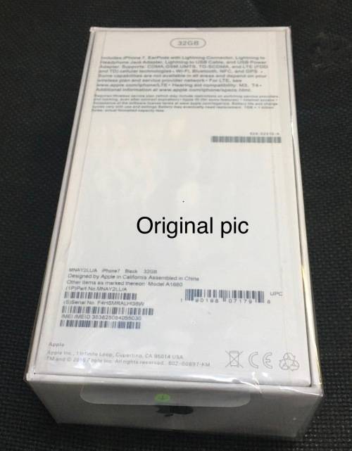 IPHONE 7  !!! Black !!! 32GB!!! BRAND NEW NON ACTIVATED ( boxed sealed )