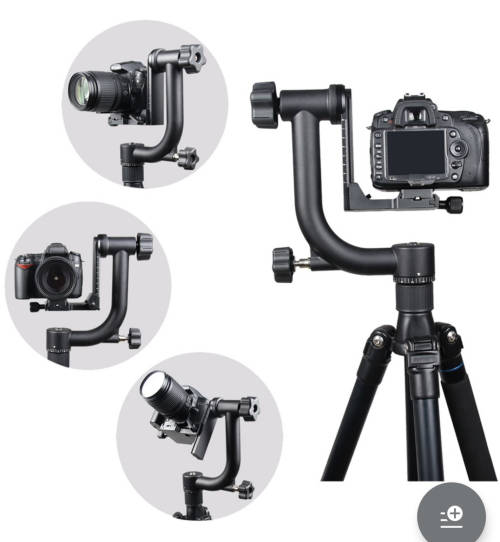T525 Professional Gimbal Tripod Head