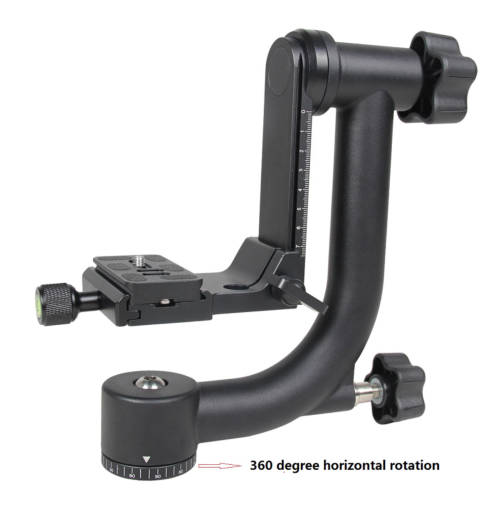 T525 Professional Gimbal Tripod Head