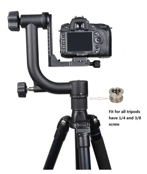 T525 Professional Gimbal Tripod Head