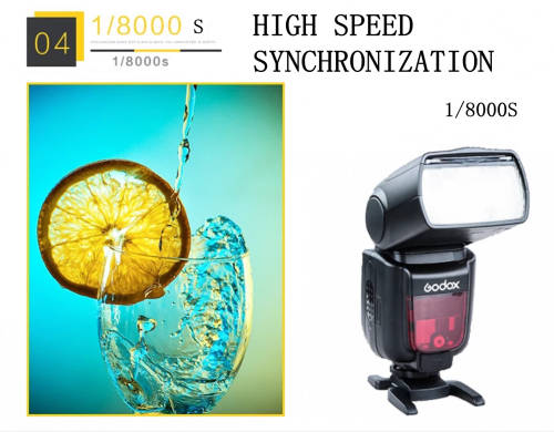 GODOX TTL685 HIGH SPEED FLASH LIGHT FOR -CANON /NINKON/SONY