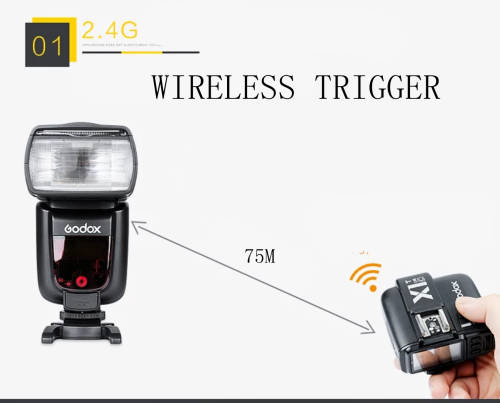 GODOX TTL685 HIGH SPEED FLASH LIGHT FOR -CANON /NINKON/SONY