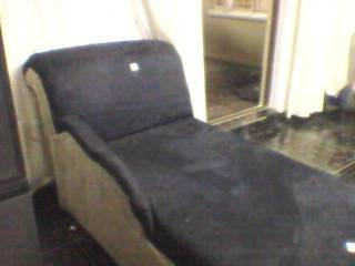 CLASSY LOOKING FOOT STOOL WITH CLASSY CHAIR