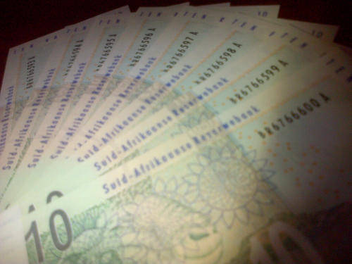 SET OF 8 NOTES IN SEQUENCE (R10 NOTES) UNCIRCULATED (BID PER NOTE) BY GOVENOR G. MARCUS