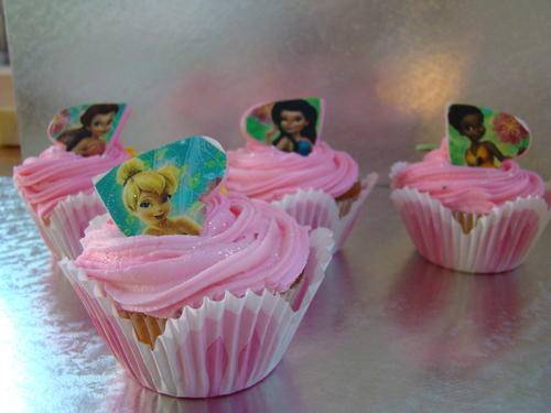 Tinkerbell and friends cupcake toppers