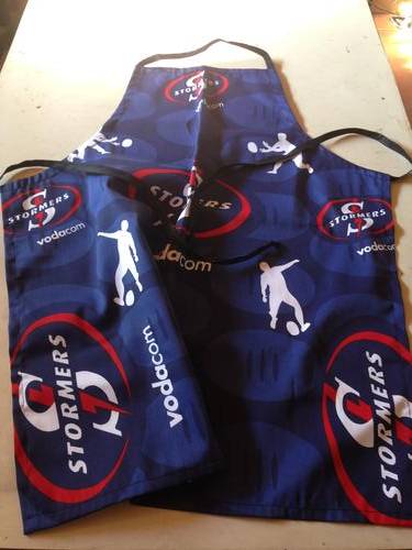 "Stormers" rugby braai apron