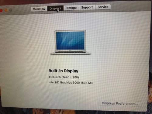 Macbook Air 13" 2017 Model