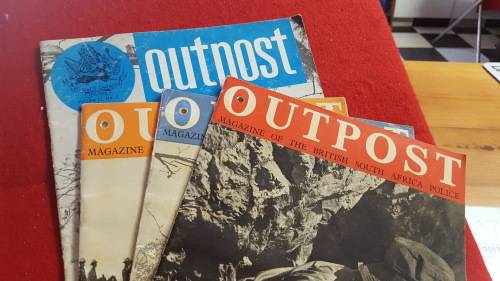 RHODESIA; BSAP OUTPOST MAGAZINES (4)