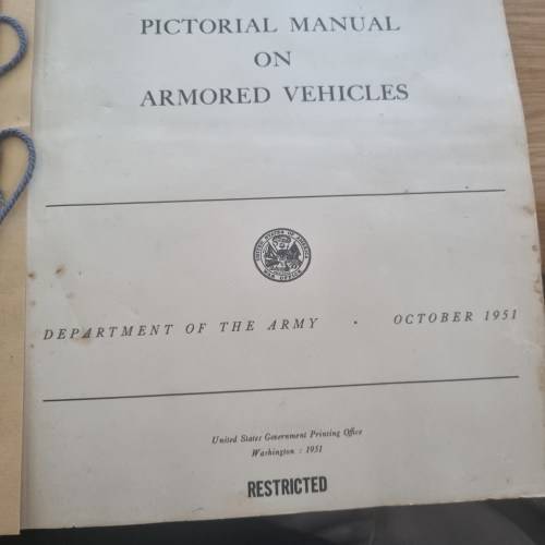 RHODESIA, US ARMY TECHNICAL MANUAL 1951 USED BY RHODESIAN AQRMY INSTRUCTORS