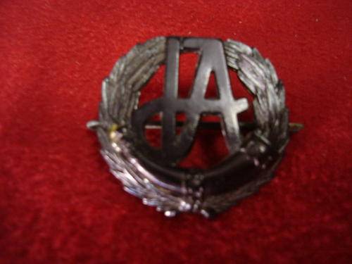 RHODESIA: Internal Affairs Senior Warrant Officer Badge 60's - 80's