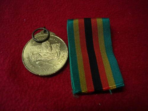 ZIMBABWE INDEPENDENCE MEDAL