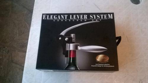 ELEGANT LEVER SYSTEM CORKSCREW SET