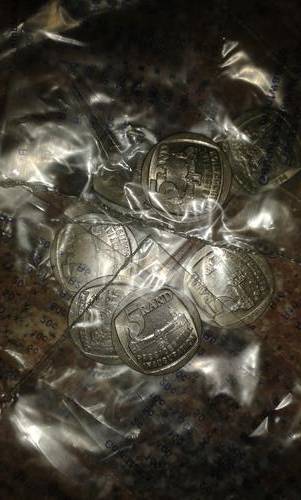 1994 INAUGURATION R5 COINS, ONE UP FOR GRABS