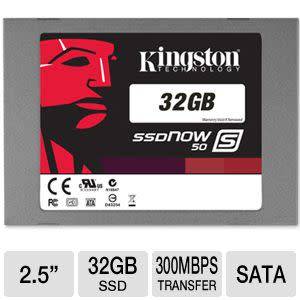 Kingston SS050S2 32GB SOLID STATE DRIVE 2.5"