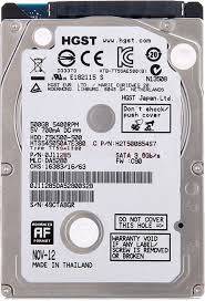 HGST 2.5NCH 500GB HARD DRIVE