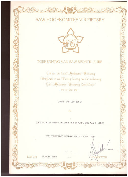 RAPPORT-TOER: `N DROOM VAN `N GEEL TRUI *GETEKEN*